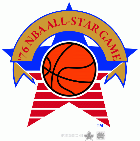 NBA All-Star Game 1976 Primary Logo iron on transfers for clothing